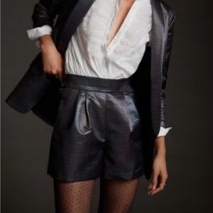 Anthropologie High Waisted Dress Shorts